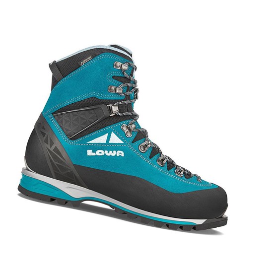 Botas Montaña Lowa Alpine Expert GTX WS Mujer Turquesa Azules | DUXBY6351