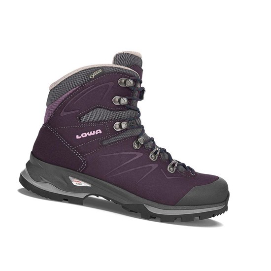 Botas Montaña Lowa Badia GTX WS Mujer Prune | FQXDC0873
