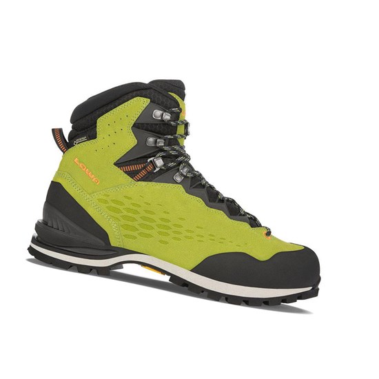 Botas Montaña Lowa Cadin GTX Mid Hombre Lime | UXYAV4968