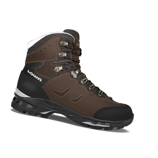 Botas Montaña Lowa Camino LL Hombre Azules Negros | NYWEM1469