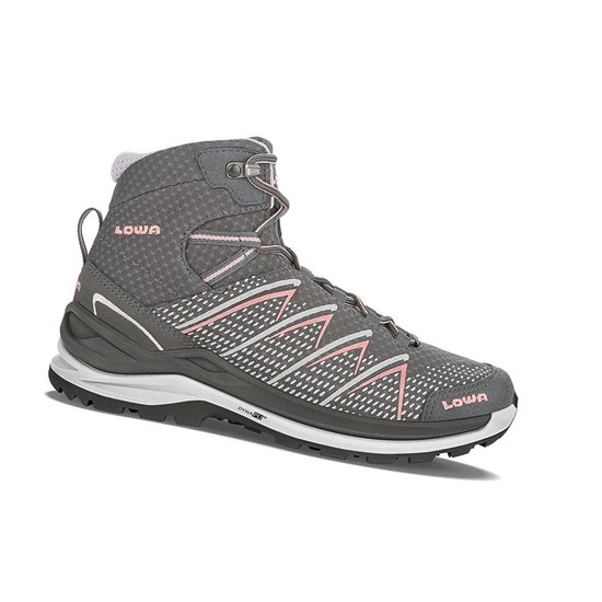 Botas Montaña Lowa Ferrox Pro GTX Mid WS Mujer Graphite / Salmon | BCKQW3708
