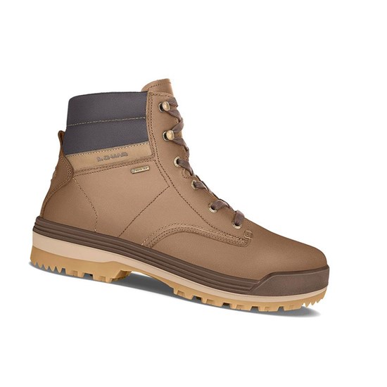 Botas Montaña Lowa Helsinki II GTX Mid Hombre Marrom | XMKFL2187