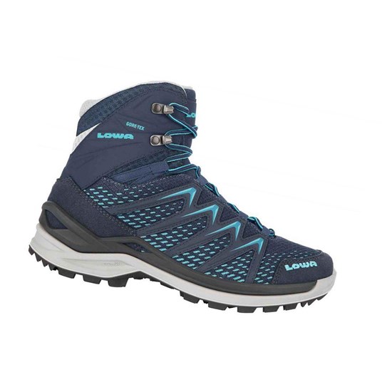 Botas Montaña Lowa Innox Pro GTX Mid WS Mujer Azul Marino Turquesa | JKIVS9860