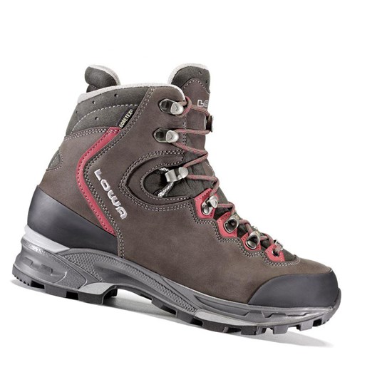 Botas Montaña Lowa Mauria GTX WS Mujer Marrom Vino | RWTEI4076