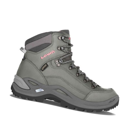 Botas Montaña Lowa Renegade GTX Mid WS Mujer Rosas | CRIGY9457