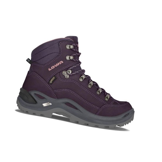 Botas Montaña Lowa Renegade GTX Mid WS Mujer Rosas | MNAPY1840