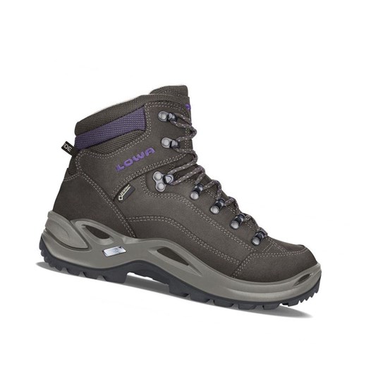 Botas Montaña Lowa Renegade GTX Mid WS Mujer Slate / Blackberry | NRBTP7034