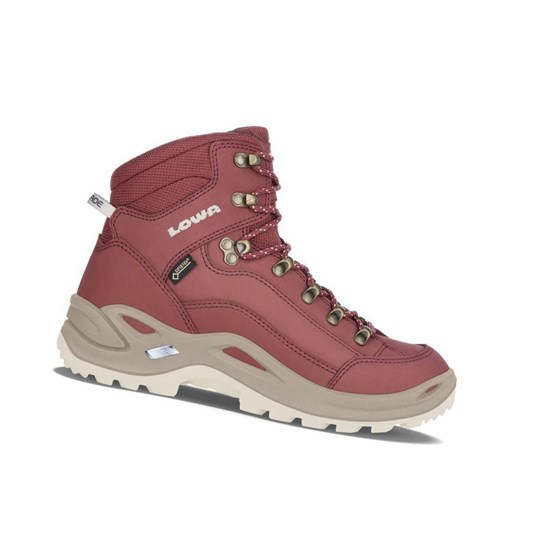 Botas Montaña Lowa Renegade GTX Mid WS Mujer Cayenne | TZWKL7285