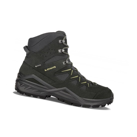 Botas Montaña Lowa Sirkos Evo GTX Mid Hombre Anthracite | CEJGP9514
