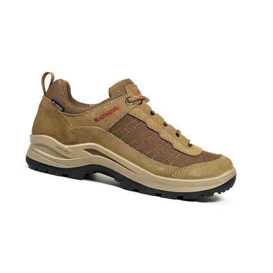 Botas Montaña Lowa Taurus Pro GTX LO WS Mujer Taupe / Terracotta | FWVKJ7846