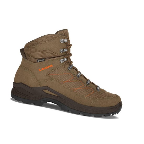 Botas Montaña Lowa Taurus Pro GTX Mid Hombre Marrom | TSOHR0953