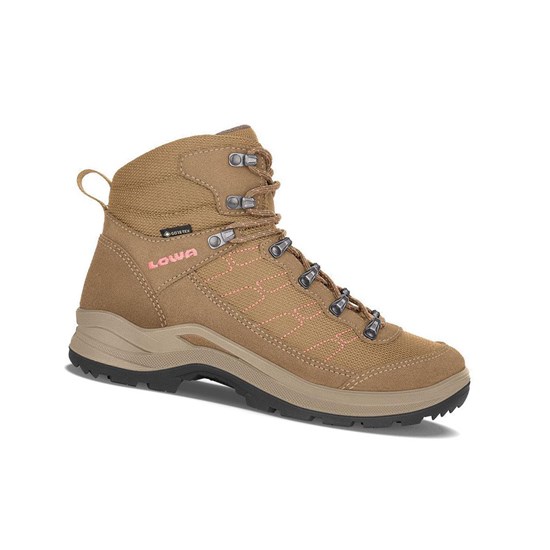 Botas Montaña Lowa Taurus Pro GTX Mid WS Mujer Taupe | AKHRU1524