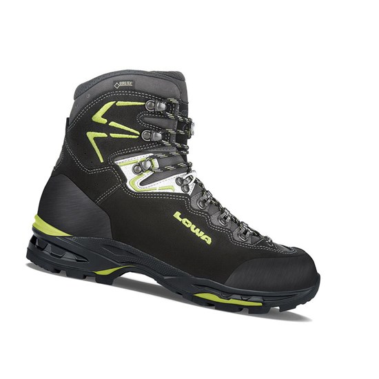 Botas Montaña Lowa Ticam II GTX Hombre Negros Verdes | LBTIR3425