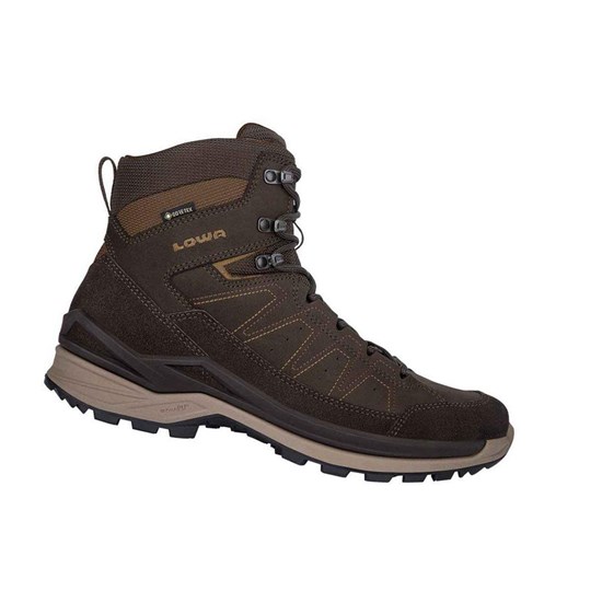 Botas Montaña Lowa Toro Evo GTX Mid Hombre Marrom Oscuro | UBIXA8705