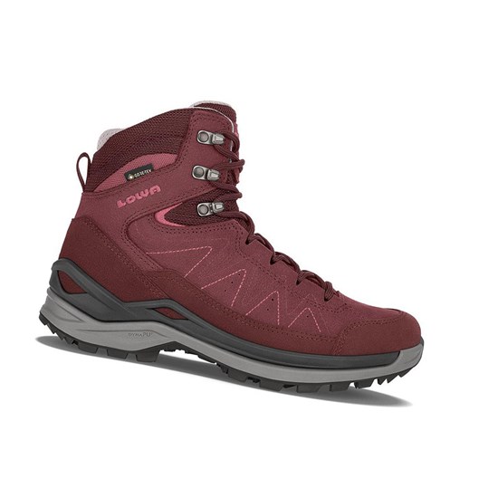 Botas Montaña Lowa Toro Evo GTX Mid WS Mujer Vino | ZLQDT8153