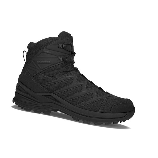 Botas Tácticas Lowa Innox Pro GTX Mid TF WS Mujer Negros | ZSEVG9816