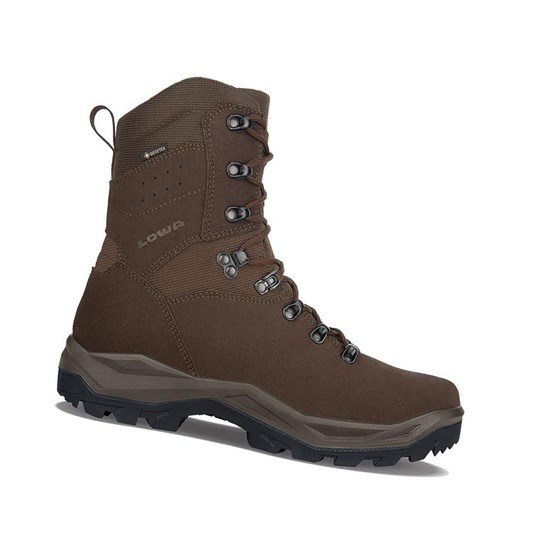 Botas Tácticas Lowa R-8S GTX Patrol Hombre Marrom Oscuro | GDCNB7164