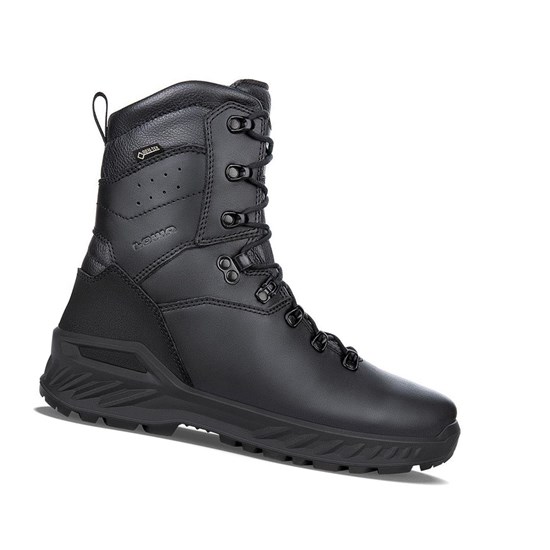 Botas Tácticas Lowa R-8 GTX Thermo Hombre Negros | LSEHC9346