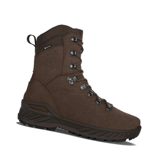 Botas Tácticas Lowa R-8 GTX Thermo Hombre Marrom Oscuro | ZQPJN4201