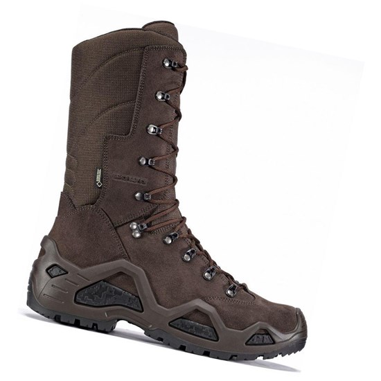 Botas Tácticas Lowa Z-11S GTX Hombre Marrom Oscuro | TIRJW3027