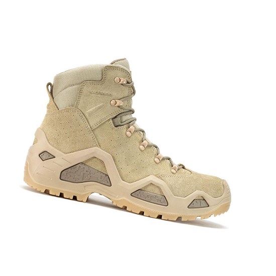 Botas Tácticas Lowa Z-6S Hombre Desert | DSAOW0253