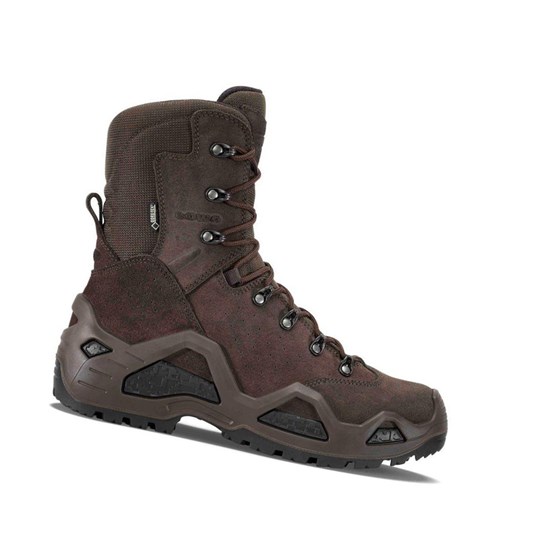 Botas Tácticas Lowa Z-8S GTX C Hombre Marrom Oscuro | RUHTE3098