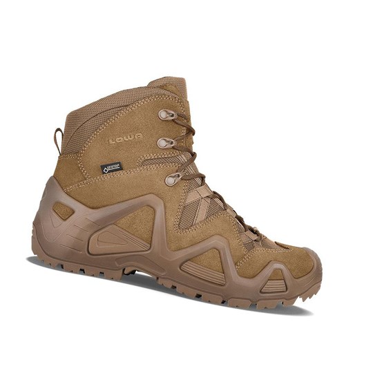 Botas Tácticas Lowa Zephyr GTX Mid TF Hombre Coyote OP | QTEOB5863
