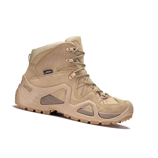 Botas Tácticas Lowa Zephyr GTX Mid TF WS Mujer Desert | FPUYB2931