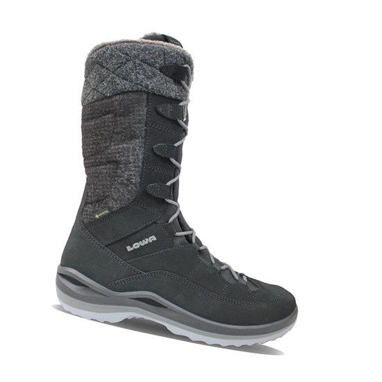 Botas de Invierno Lowa Alba III GTX WS Mujer Negros | PEITJ3981
