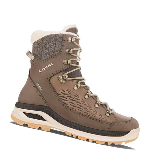 Botas de Invierno Lowa Renegade Evo Ice GTX WS Mujer Marrom | HEDOM9840