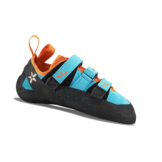 Pies De Gato Lowa Sparrow WS Mujer Turquesa Naranjas | TABKY9460