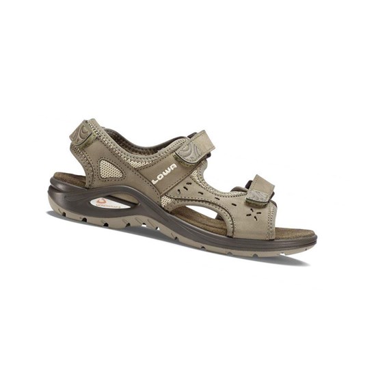 Sandalias Lowa Urbano WS Mujer Beige | QMISR3562