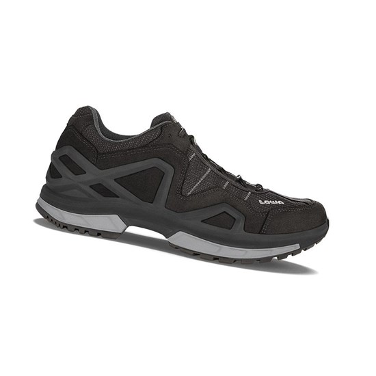 Tenis Para Caminar Lowa Gorgon GTX Hombre Negros | GCXRE2016
