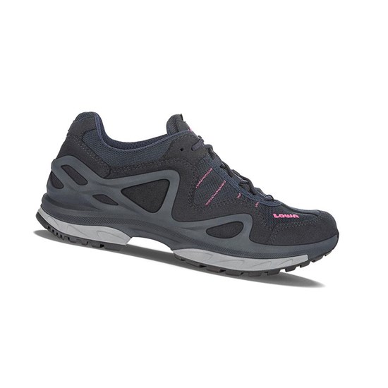 Tenis Para Caminar Lowa Gorgon GTX WS Mujer Azul Marino | KBVAW1053