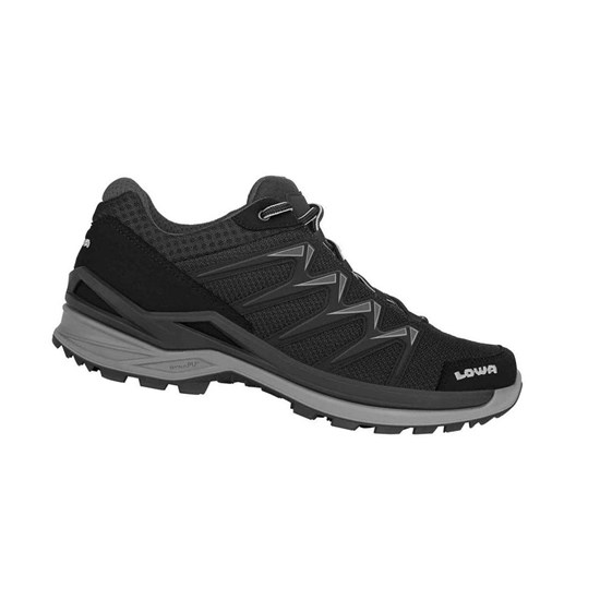 Tenis Para Caminar Lowa Innox Pro GTX LO Hombre Negros Grises | ABIHV4295