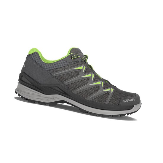 Tenis Para Caminar Lowa Innox Pro LO Hombre Graphite / Lime | XGDCV1906