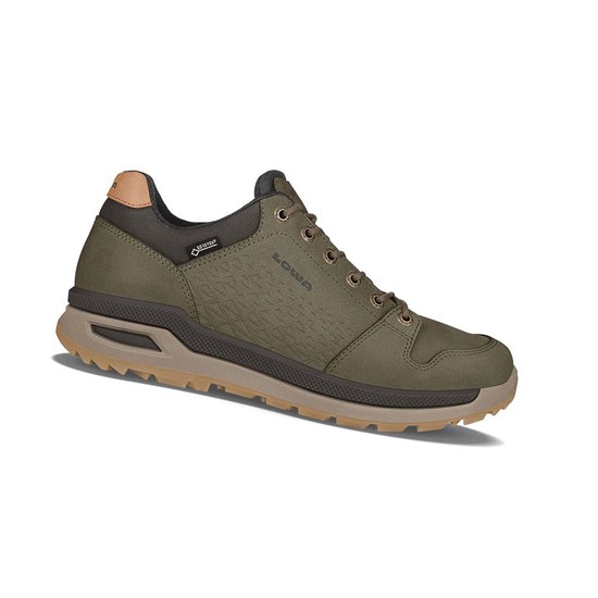 Tenis Para Caminar Lowa Locarno GTX LO Hombre Forest | STBRI9680