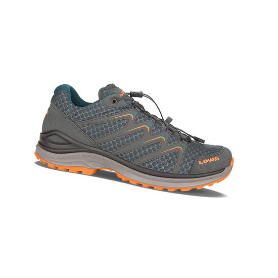 Tenis Para Caminar Lowa Maddox LO Hombre Anthracite / Petrol | MTGJU3184
