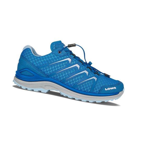 Tenis Para Caminar Lowa Maddox LO WS Mujer Azul Rey Azules | LRMUB2098