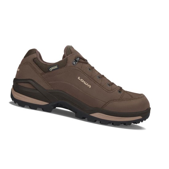 Tenis Para Caminar Lowa Renegade GTX LO S Hombre Beige | EMYSR9201