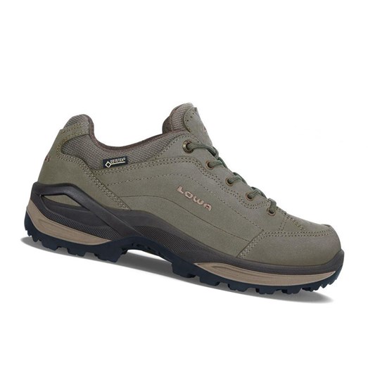 Tenis Para Caminar Lowa Renegade GTX LO WS Mujer Reed | XZHBC2910