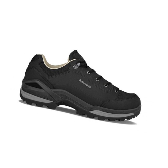 Tenis Para Caminar Lowa Renegade LL LO Hombre Negros | HYJCQ5290