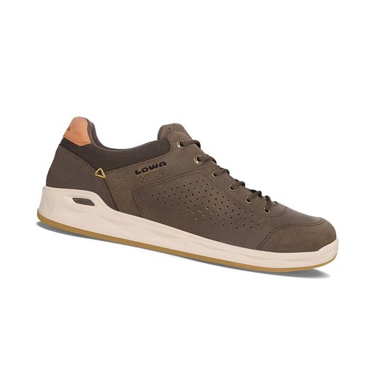 Tenis Para Caminar Lowa San Francisco GTX Surround Hombre Marrom Oscuro | PXCZA5219