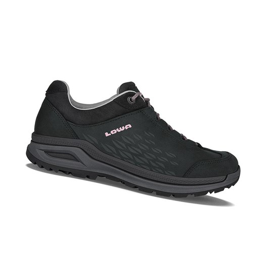 Tenis Para Caminar Lowa Strato Evo LL LO WS Mujer Negros | BRFTN6149