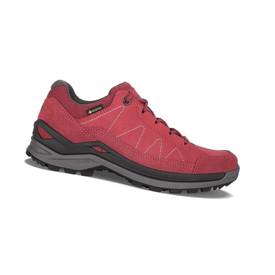 Tenis Para Caminar Lowa Toro Evo GTX LO WS Mujer Rojos | QNJPK1348