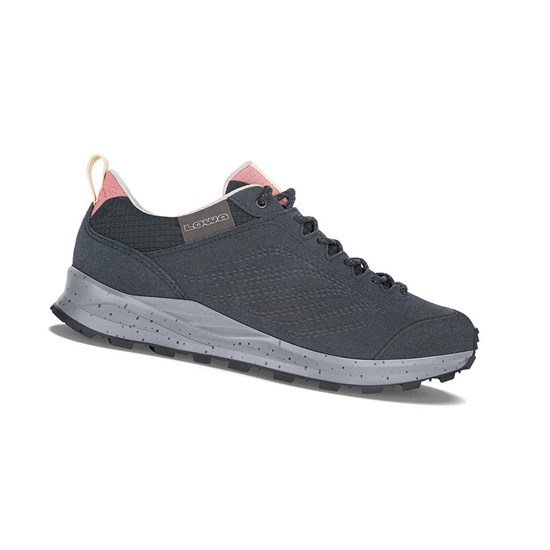 Tenis Para Caminar Lowa Valletta WS Mujer Azul Marino | WNOMG0452