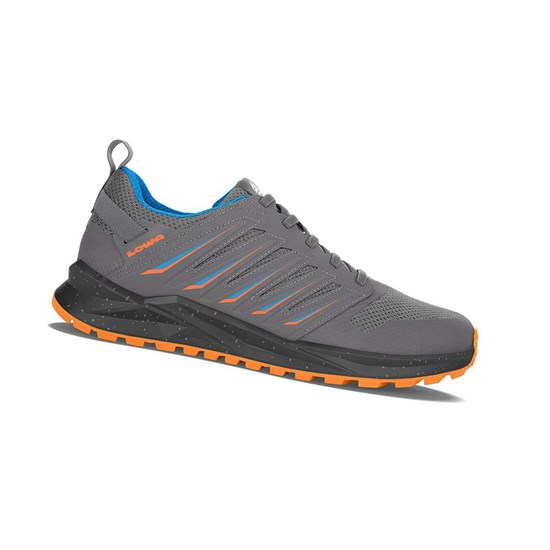 Tenis Para Caminar Lowa Vento Hombre Anthracite | CFATM9631