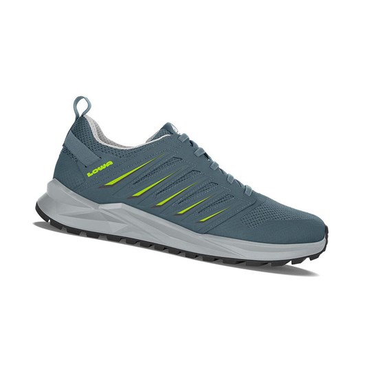 Tenis Para Caminar Lowa Vento Hombre Azules | GXNCD4378