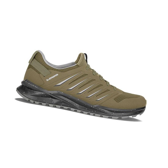 Tenis Para Caminar Lowa Vento Hombre Verde Oliva | LAJDH5827
