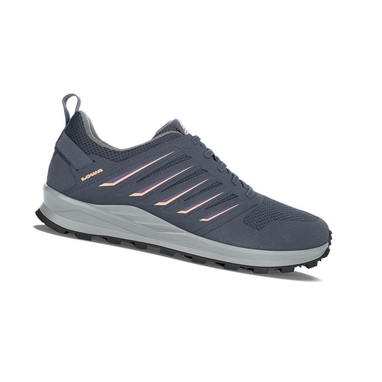 Tenis Para Caminar Lowa Vento WS Mujer Azul Marino | ZGQLM2653